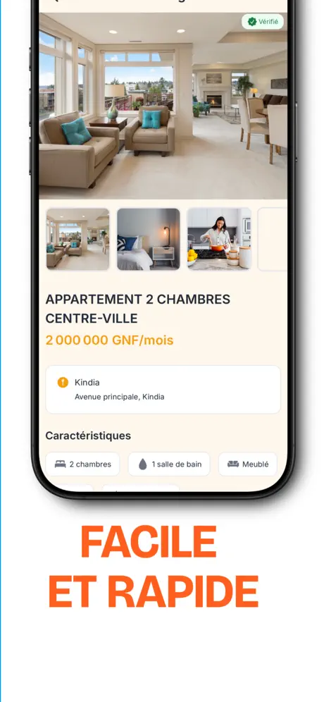 Aperçu de l'application Sudu Guinea